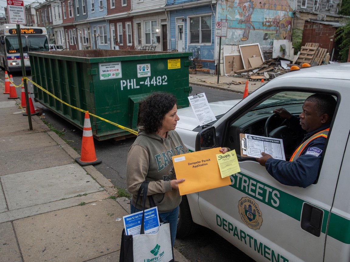 How to Obtain a Philadelphia Streets Department Dumpster Permit
